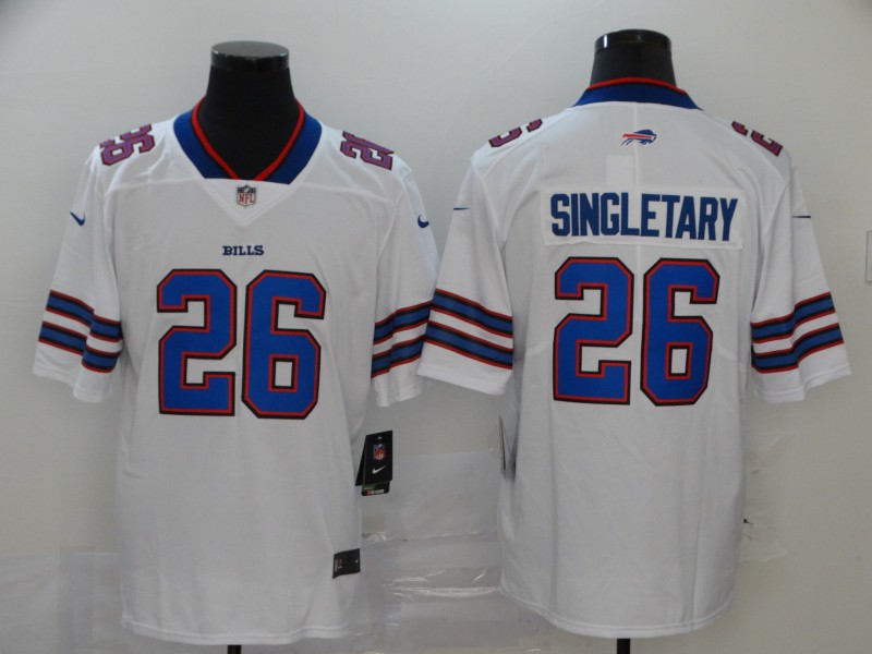 Men Buffalo Bills #26 Singletary white Nike Vapor Untouchable Limited Player NFL Jerseys->tampa bay buccaneers->NFL Jersey